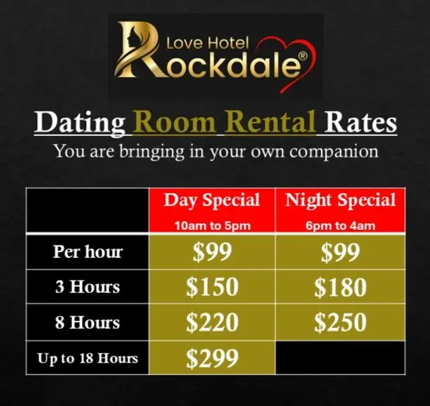 Adults Dating Room Rates Love Hotel Rockdale